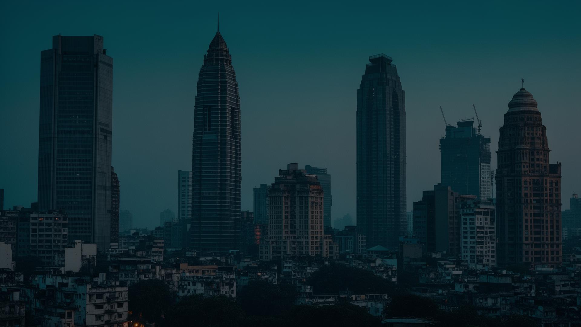 Mumbai skyline